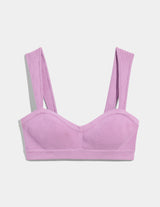 Ribbed Bra Top Lilac