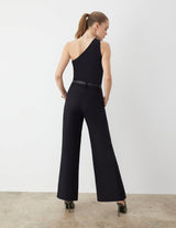 One Shoulder Rib Knit Top