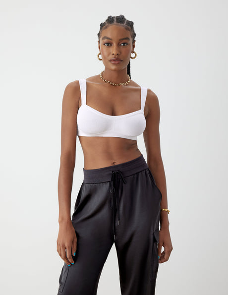 Sweater Bra Top