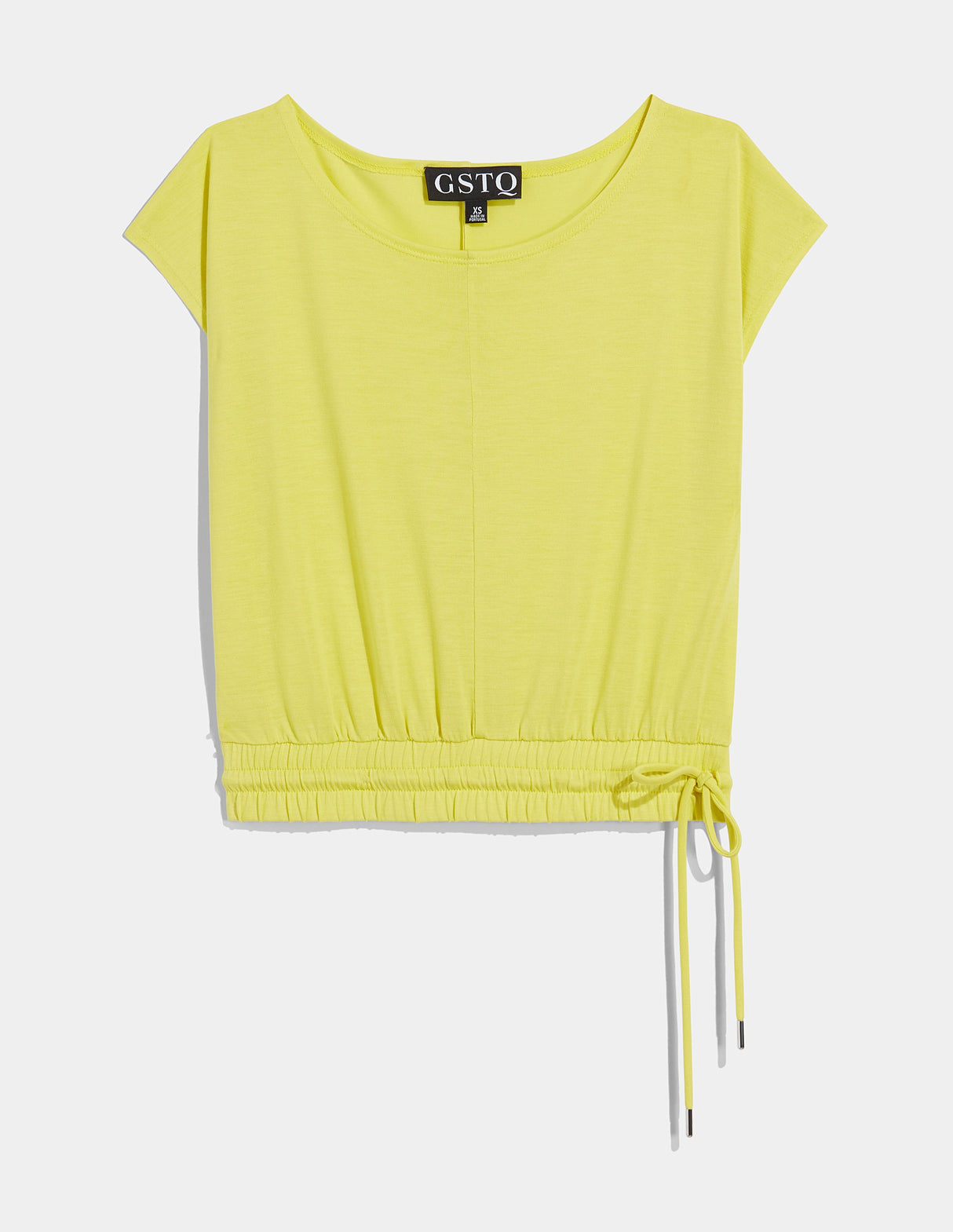 Drawstring Crop Top