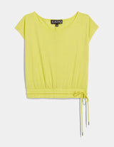 Drawstring Crop Top