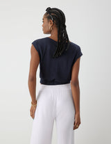 Drawstring Crop Top