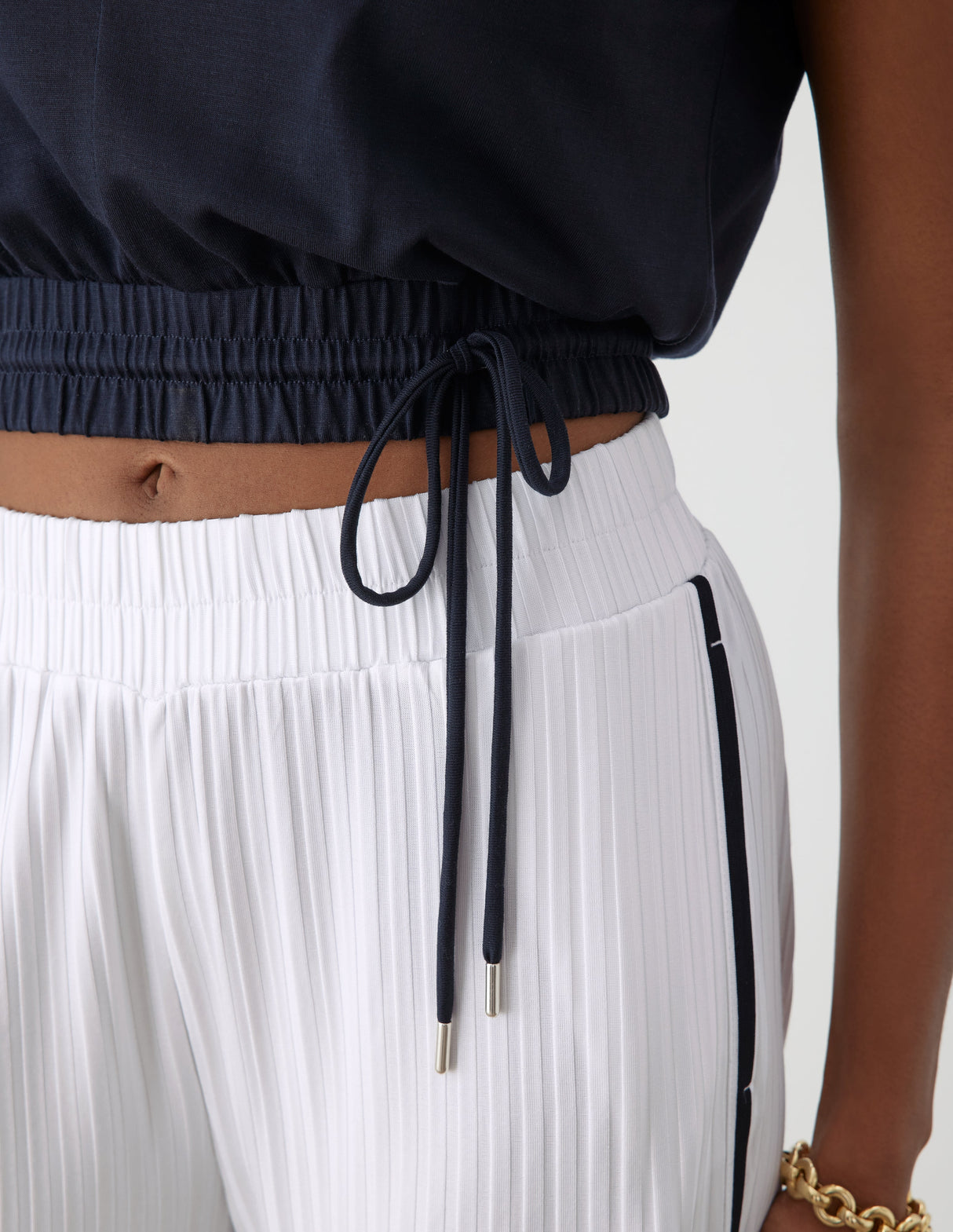 Drawstring Crop Top