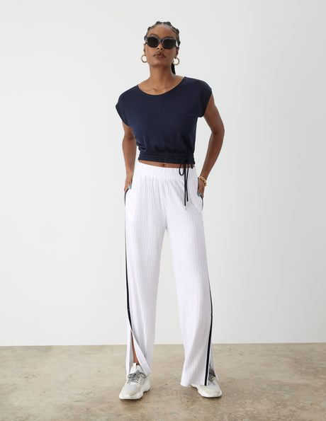 Drawstring Crop Top
