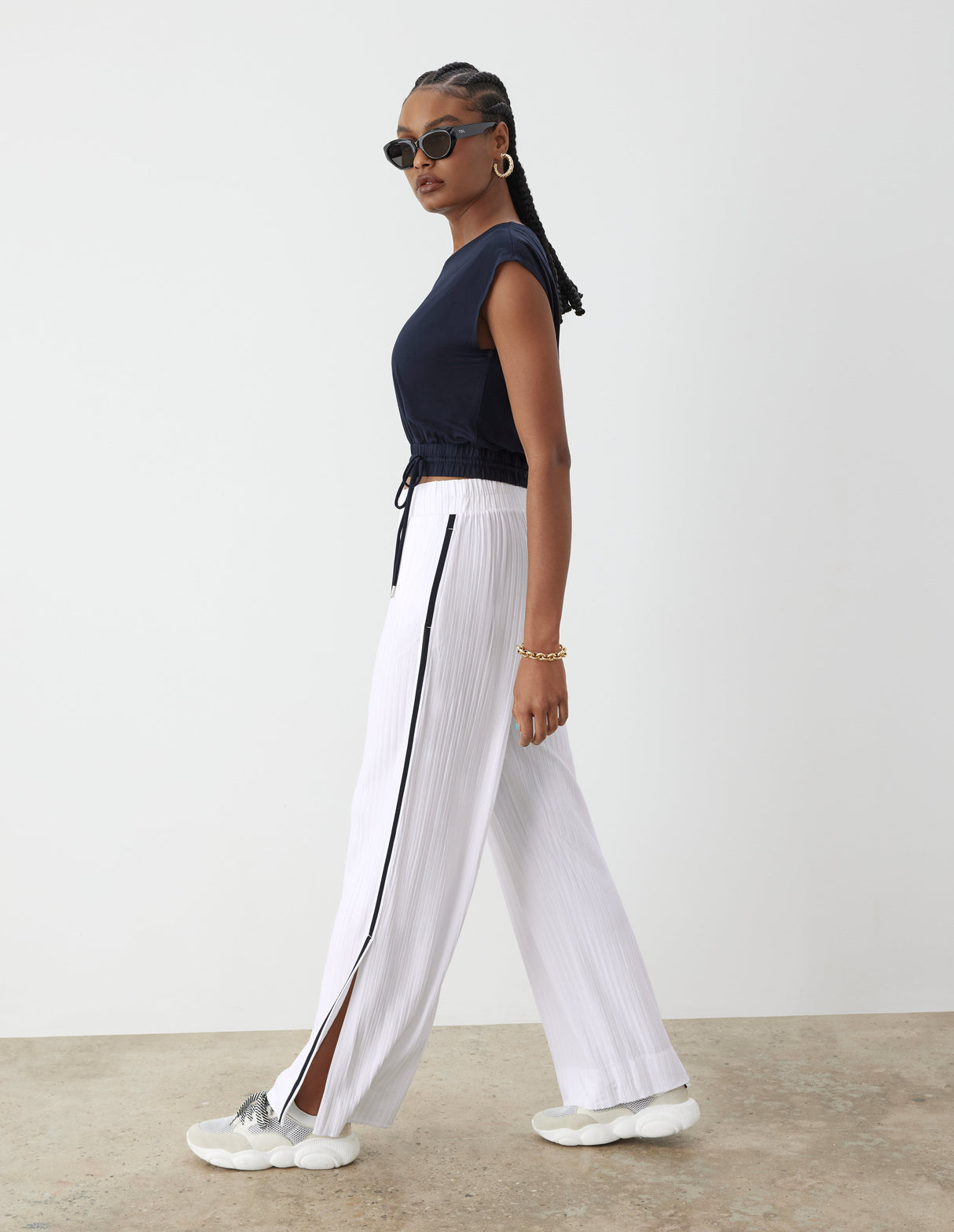 Drawstring Crop Top