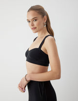 Sweater Bra Top