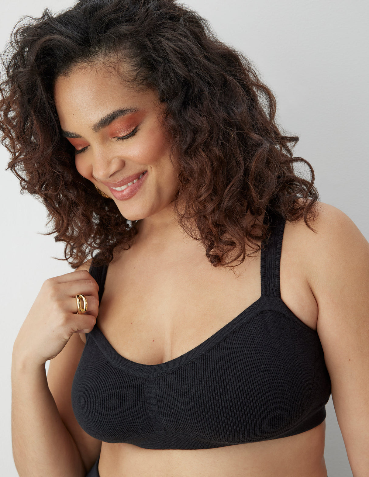 Sweater Bra Top