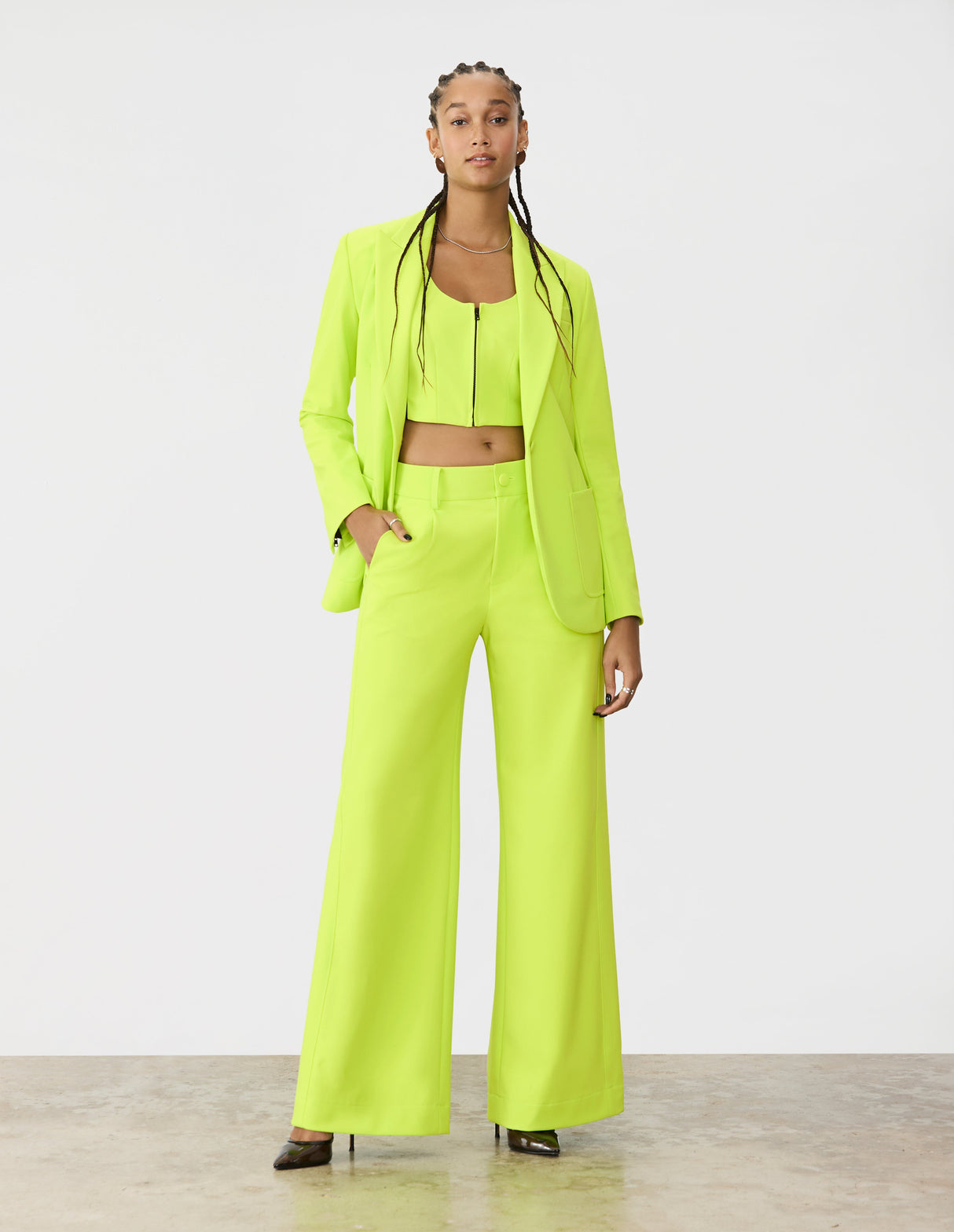 Luxe Performance Full Flare Trouser