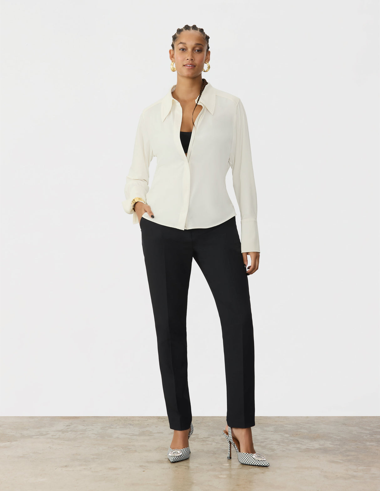Zip Front Shirt