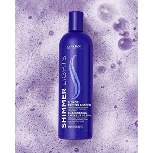 Clairol Professional Shimmer Lights Blonde Toning Shampoo 16 fl oz