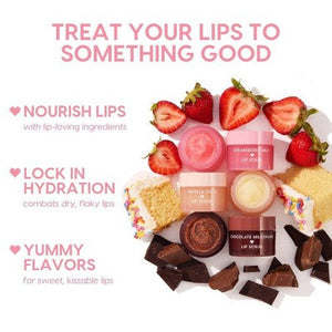 ColourPop Fresh Kiss Lip Scrub Strawberry Milk 0.28oz - Imperfect Box