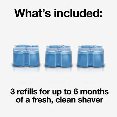 Braun Clean & Renew Refill Cartridges for Clean & Charge Systems 3-Pack