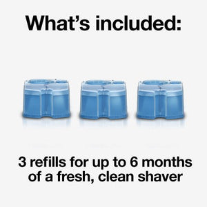 Braun Clean & Renew Refill Cartridges for Clean & Charge Systems 3-Pack