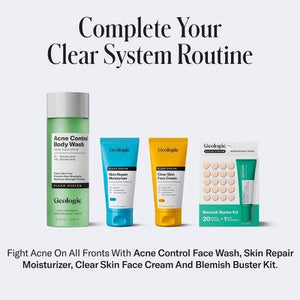 Geologie Clear System Acne Control Face Wash 6 fl oz - Imperfect Container