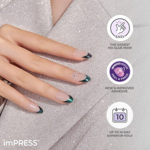 KISS Products Fake Nails Chocolate Glazed 33ct - New