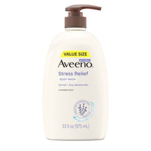 Aveeno Stress Relief Body Wash with Lavender & Chamomile 33oz