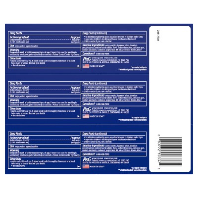 Crest 3D White Advanced Teeth Whitening Toothpaste Radiant Mint 3.3oz 3pk