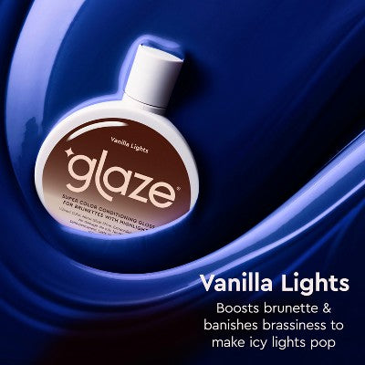 Glaze SuperGloss Color Conditioning Hair Gloss & Toner Vanilla Lights