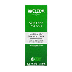 Weleda Skin Food 2-In-1 Cleanser & Mask 2.5 fl oz