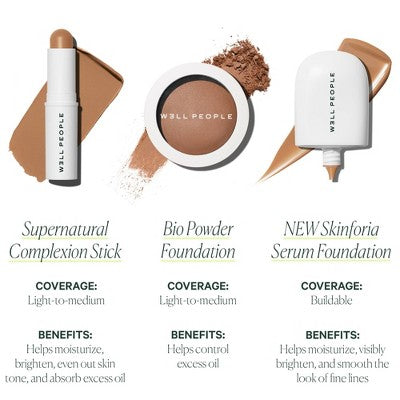 Well People Skinforia Serum Foundation 24 Light Medium Neutral 50ml - Imperfect Box