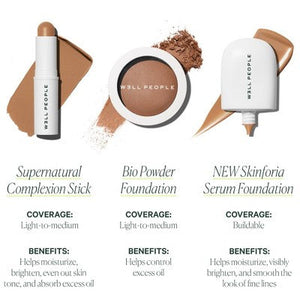 Well People Skinforia Serum Foundation 24 Light Medium Neutral 50ml - Imperfect Box