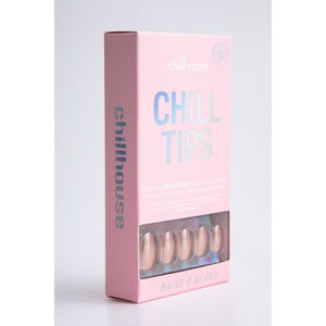Chillhouse Chill Tips Press-On Fake Nails - Raise a Glass 24ct - Imperfect Box