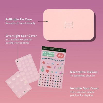 Rael Beauty Miracle Patch Glow and Go Kit 38ct