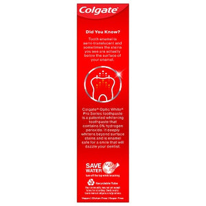 Colgate Pro Series Stain Prevention Hydrogen PeroxideToothpaste 3oz/2pk - Missing Box