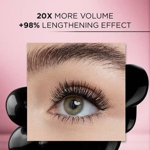 L'Oreal Paris Voluminous Lash Paradise Mascara 201 Black 0.28 fl oz - Imperfect Box