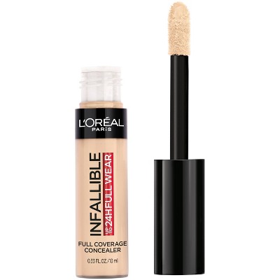 L'Oreal Paris Infallible Full Wear Waterproof Concealer 340 Fawn 0.33 fl oz - Imperfect Container