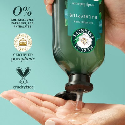 Herbal Essences Sulfate Free Eucalyptus Shampoo for Dry Scalp 13.5 fl oz