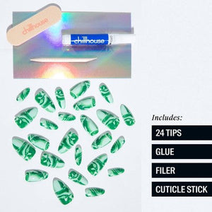 Chillhouse Chill Tips Press-On Fake Nails She’s a Gem 24ct