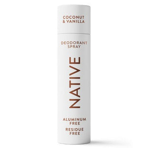 Native Spray Deodorant for Women & Men Coconut & Vanilla 3.5oz - Imperfect Container