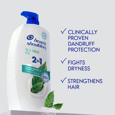 Head & Shoulders 2-in-1 Dandruff Shampoo and Conditioner 28.2 fl oz