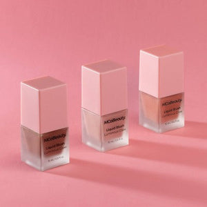 MCoBeauty Liquid Blush Luminous Glow Bella Vita/Dusty Rose 0.5 fl oz - Imperfect Box