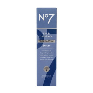 No7 Lift & Luminate Triple Action Face Serum 1.69 fl oz