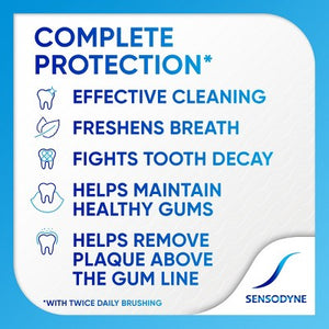Sensodyne Complete Protection Extra Fresh 2pk Toothpaste - Imperfect Box