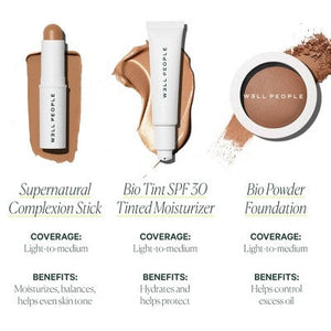 Well People Supernatural Complexion Stick Foundation & Concealer 20 Light Medium Warm 0.28oz