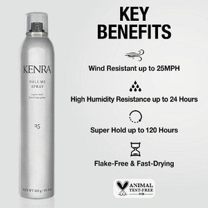 Kenra Super Hold Finishing Spray Volume Spray 10oz - New