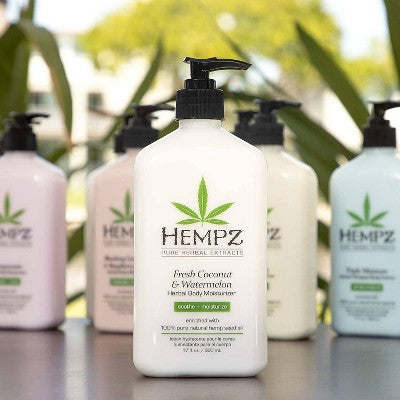 Hempz Moisturizing Body Lotion Fresh Coconut & Watermelon 17 fl oz