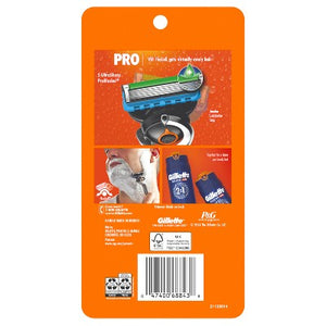 Gillette ProGlide Razor For Men Handle + 4 Blade Refills