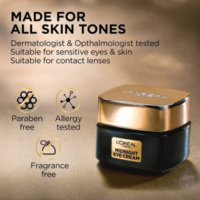 L'Oreal Paris Age Perfect Cell Renewal Midnight Eye Cream 0.5 fl oz - Missing Box
