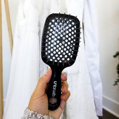 UNbrush Detangler Hair Brush Midnight