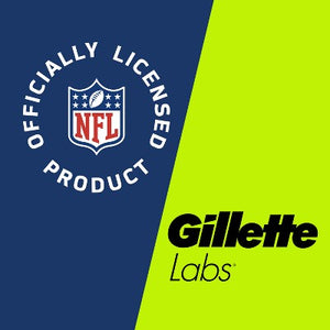 Gillette Labs NFL Chiefs Edition Shaving Razor with 4 Refills and Magnetic Stand