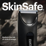 MANSCAPED The Lawn Mower 3.0 Plus Essentials Shaving Kit, SkinSafe Electric Groin and Body Hair Trimmer, Men's Grooming Gift Set - Imperfect Box