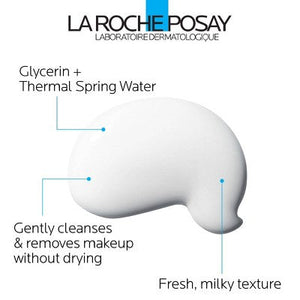 La Roche-Posay Toleriane Dermo Milky Facial Makeup Remover Unscented 6.76 fl oz