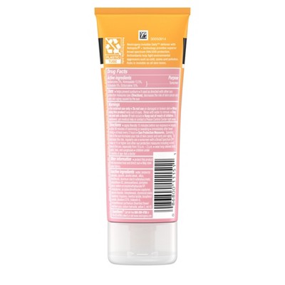 Neutrogena Invisible Daily Defense Sunscreen Lotion SPF 60 3 fl oz
