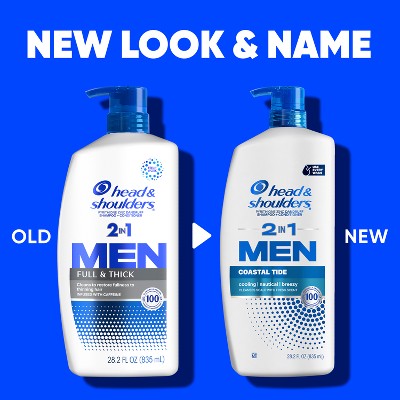 Head & Shoulders Men's 2-in-1 Anti-Dandruff Shampoo and Conditioner 28.2 fl oz