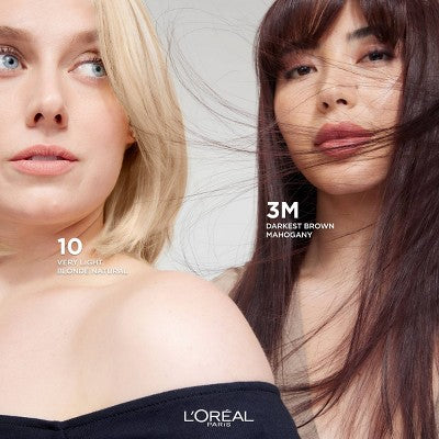 L'Oreal Paris Colorsonic Permanent Hair Color Cartridge Very Light Blonde Natural 10 - Imperfect Box