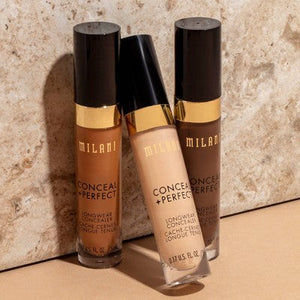 Milani Conceal + Perfect Longwear Concealer 115 Light Nude 0.17 fl oz - Imperfect Container